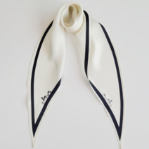 아리 마차 미니마름모 실크 스카프