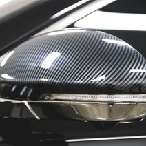 포원 K7프리미어 사이드미러 커버 카본 익스테리어 몰딩 튜닝, 01_카본