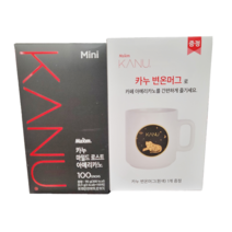 카누 미니 마일드로스트 100T 변온머그컵 증정 겨울 변하는 그림 머그컵, 화이트, 1개
