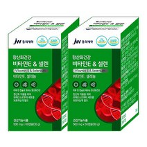 JW중외제약 항산화건강 비타민E & 셀렌 60정, 2개입, 60캡슐