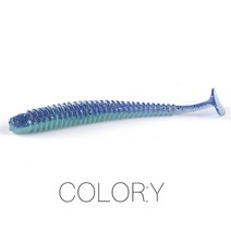Supercontinental-스윙 임팩트 링 청어 낚시 루어 6 개/10 개 인공 Pesca Leurre Souple, 25 Y_03 97mm 6pcs