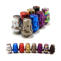 락모터스 자동차 Rays 12X1.5 락너트 스페셜키 휠너트 휠볼트 경량너트 락볼트 휠 타이어튜닝 차량용, RAYS락너트(블랙크롬20개SET)