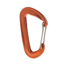 Carabiner Clip 해먹 캠핑 하이킹 키 체인 D 모양의 스프링 후크 카라비너 ​​하네스 용 헤비 듀티 카라비너