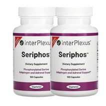 인터프렉서스 InterPlexus Inc Seriphos 세리포스 100캡슐, 2팩