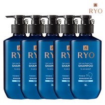 려 자양윤모 9ex 탈모증상케어 샴푸400ml 5종, 비듬두피용-5개