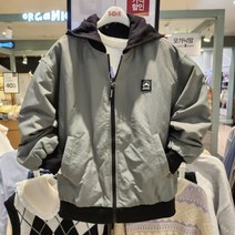 [소이] [주니어 ] NC06 ^^23S 봄봄^^카키 퀼팅 리버시블 점퍼 23S0131