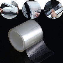 5cm 자동차 보호필름 투명테이프 흡착 도어 필름 가드 차량 손상 흠집 스크래치 문콕방지, 1개