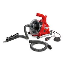 일음쇼핑^^*m리지드-파워클어 배관청소기 61268 9.14m (1EA) 용품 자동스프링진출입 풋스위치 소형배수구 파이프일medi^*^, ab*^^선택없는