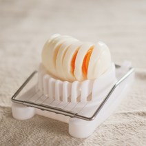 삶은 계란 썰기 달걀 슬라이서 에그 커터기 절단기, 1개