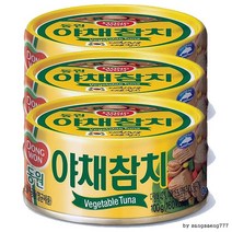 입맛따라 즐기는 동원)야채 참치 100g x 12개 저지방 고단백 안주거리 반찬(묶음가능:2개)_A13337, 단일 수량