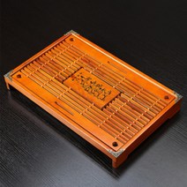 고급 원목 차판 다기 트레이 차 나무 찻상 쟁반 퇴수기 다도세트, 차판43cm(원목색)
