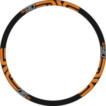 픽시휠셋 카본 로드 mtb 휠셋 픽시휠 림 26인치27.5인치29인치 스티커 용 데칼, 27.5er 20mm 흰색, 협력사