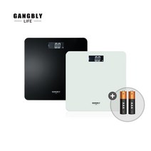 [익일출고] 강블리 가정용 디지털 전자 체중계 인바디 스마트 체중계, 화이트, GL-LL0025