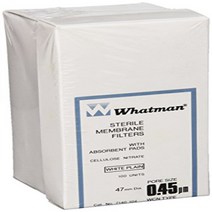 GE Whatman 7140-104 Mixed Cellulose Ester Membrane WME Range Non Sterile Circle 0.45µm Pore Size, 1, 47mm Diameter (Pack of 100),
