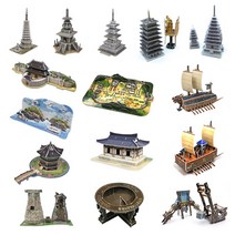 크래커플러스 3D 입체퍼즐 54종 선택구매 문화유산 과학유산 세계의 건축물, (세트상품)/01_우리나라 문화유산 시리즈, 1개
