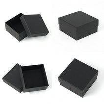스페셜 모던 선물상자 12.5x12.5cm 블랙 선물박스 포장박스 크리스마스선물포장 선물포장박스 선물박스 선물종이박