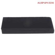 고밀도스펀지 방석 흡음재 1 세트 2pcs 스폰지 스튜디오 모니터 스피커 음향 절연 폼 방음 솔레이터 패드, 02 A1