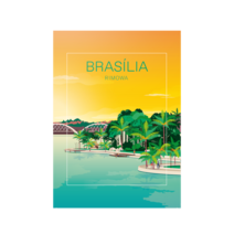리모와 Brasília 스티커 Brasília 50900036