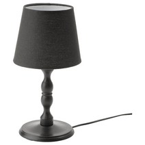 신나훌트 탁상스탠드 블랙 물푸레나무블랙 37 cm, 기본