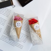 프리저브드 스타플라워 엄지 초미니꽃다발(+문구)/귀여운 답례품 커플 선물, 문구추가 10자이내, 05. 스타플라워(그린)