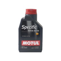 모튤 스페시픽 504 00 507 00 5W30 엔진오일 합성유 교환 디젤 경유 1L, 1개, 1000ml