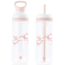 Equa Beat water bottle 2 in １ - water bottle BPA free - sports bottle with smoothie lid and straw 8, 1