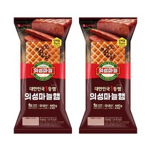 의성마늘햄 440g x 2개 고담백 술안주 도시락반찬 야식안주, 27개