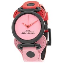 [해외]명품마크제이콥스시계70015233 Marc Jacobs The Cuff Quartz Pink Dial Ladies Watch MJ0120184726