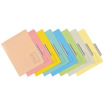 문화산업 문서 보관 화일 F193-7 10입 서류철 서류 정리 파일철, 녹색, 개