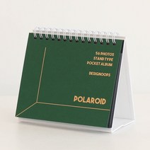 콜렉트북 포토카드 포카 폴라로이드 미니 세우는 앨범, 포레스트 그린 Forest green