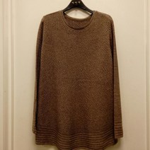 이헌영 21CS5055B1(데칸쇼) GN BR BL 21년가을신상 소매끝나팔 외출 니트 티셔츠-울산점