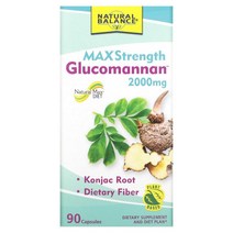 네츄럴 발란스 Natural Balance 글루코만난 맥시멈 스트렝스 666mg 캡슐 90정 US 직배송, 1PACKAGE, 상세참조