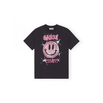[국내매장 정품] 가니 2 MILEY RELAXED THIRT T8 22 스마일리 반팔 티셔츠