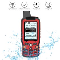 GPS측량기 현장 토지 농지 면적 고정밀 거리 측정기 gps land area measure handheld usb navigation track area 계산 미터 백라이트, 1개