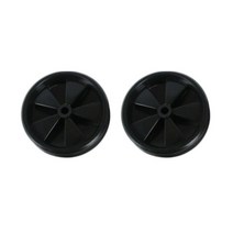 1 쌍 사이클링 조정 가능한 자전거 자전거 훈련 바퀴 11cm 2.5cm 어린이 안정제 내구성 실용 학습, 검은색