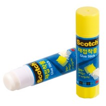 3M 스카치 재접착풀 14g 고체풀 포스트잇풀, 2개입