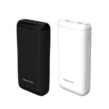 템플러 네오 2포트 보조배터리 화이트 20000mAh QTM-MP39-20K 5핀(8핀젠더포함)