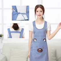 쿡킹룸 작업용 유치원 공방 꽃집 앞치마