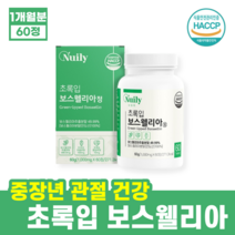 뉴일리 초록입보스웰리아, 60정, 1통