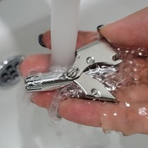 코털제모 스텐레스 전기면도기 코털제거기 수동 반영구 코털정리기 콧털정리기, 쿠팡 본상품선택