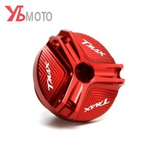 실내 튜닝 차량 몰딩 스티커 인테리어 오토바이 CNC 엔진 오일 캡 볼트 나사 필러 커버 야마하 T-MAX 500 S, 04 TMAX Red