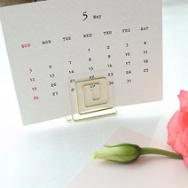 온더칩 메모클립 메모꽂이 5개, 로즈골드(5개)