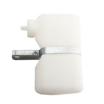 shangren 냉각수 라디에이터 냉각수 예비 병, 140 × 80mm, 화이트, 플라스틱