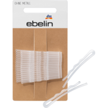 독일 디엠 ebelin 에벨린 금속이 없는 투명 헤어 실핀 16개