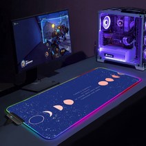 마우스패드 장패드 게임용 마우스 패드 RGB 카펫 데스크 컴퓨터 K-팝 스타 액세서리 긴 패딩 키보드 매트, 06 BTS0006_03 RGB300x700x3mm