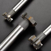 목공 트리머 비트 세트 RSMXYO T 슬롯 밀링 커터 경도 금속 CNC 라우터 비트 공구 용 12-50mm 합금 러프 인서트 스트레이트 생크 엔드 밀, 103 50-16