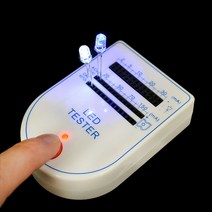 디지털전압계 차량용 교류 led 테스터기 led테스터기 2150mA 미니 핸디 LED 테스