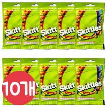 스키틀즈 사워 40gx10개/스니커즈/지구젤리/애플망고, 스키틀즈 사워 40gx10개/스니커