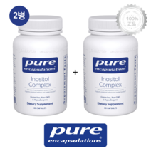[2병] 퓨어 인캡슐레이션 미오 이노시톨 550mg 60캡슐 효능 컴플렉스, 1개, 기본