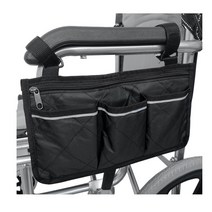 차징샵유통 아르켈 다기능 휠체어 수납 백 파우치 가방, 휠체어 파우치
